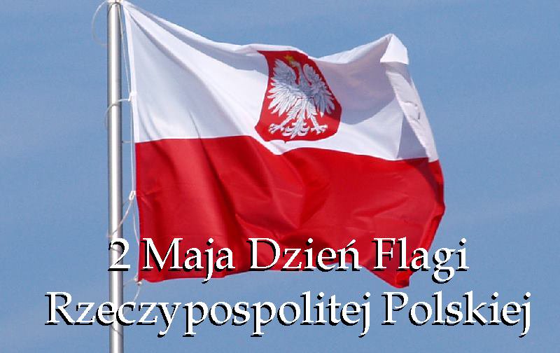 Gify 2 maja Dzień Flagi Rzeczypospolitej Polskiej 
